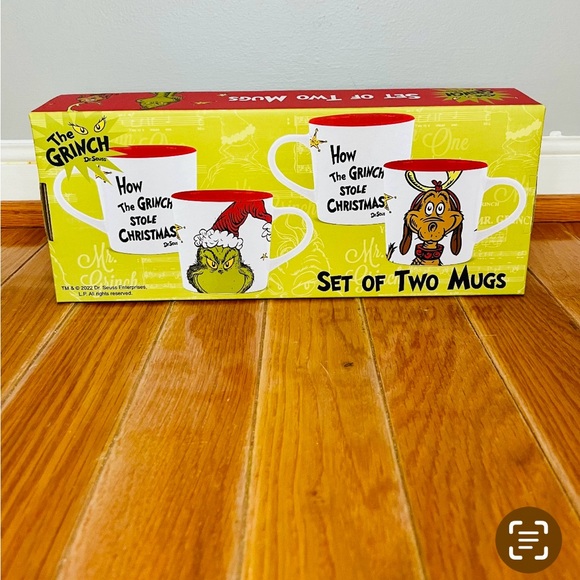 How the grinch stole christmas mug set - Picture 4 of 4
